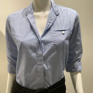 Steven Alan Blue Button Down - Safari Inspired